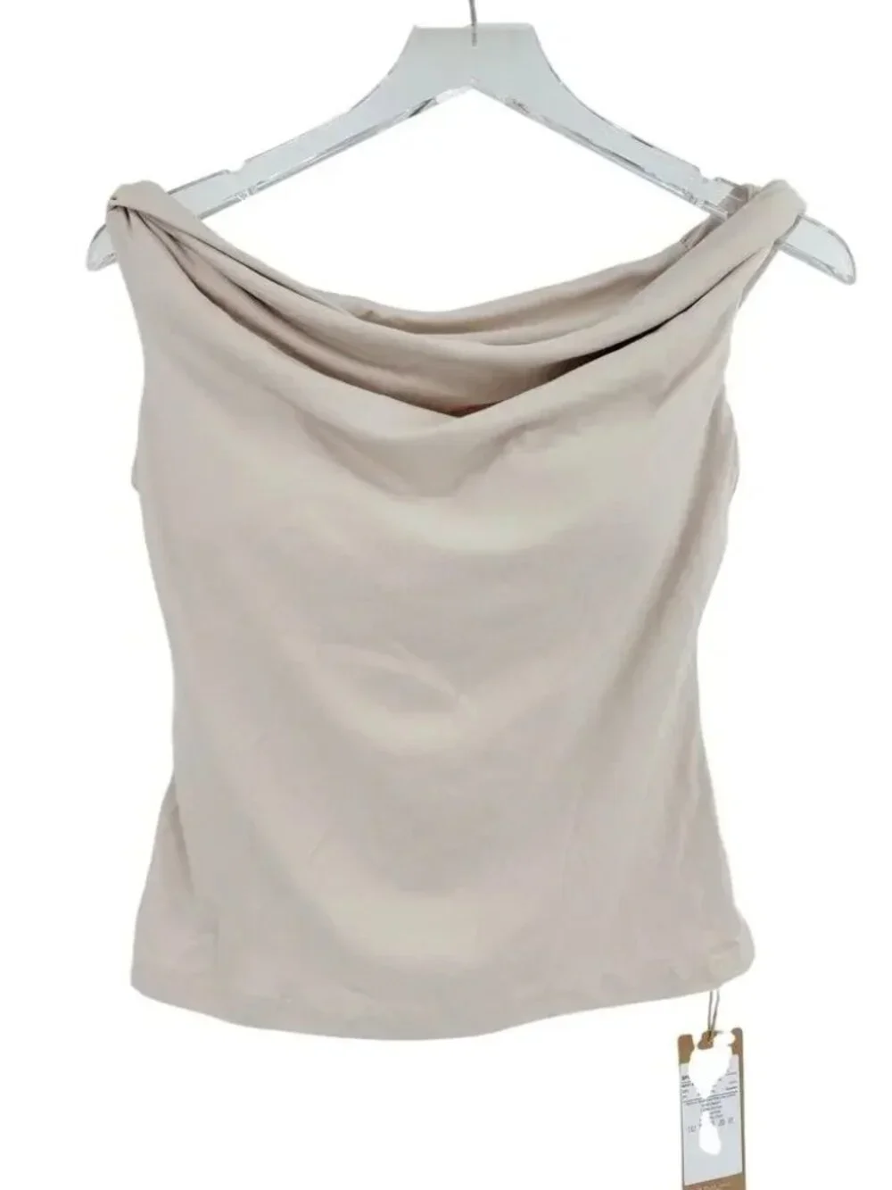 NWT OGL Eco-SkinKiss® Multi-wear Versatile Necklines Bra Top Fog L
